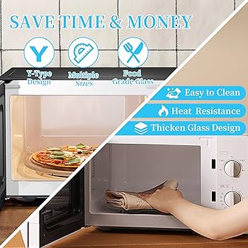 10.5'' Microwave Plate Replacement for Panasonic, LG, Midea